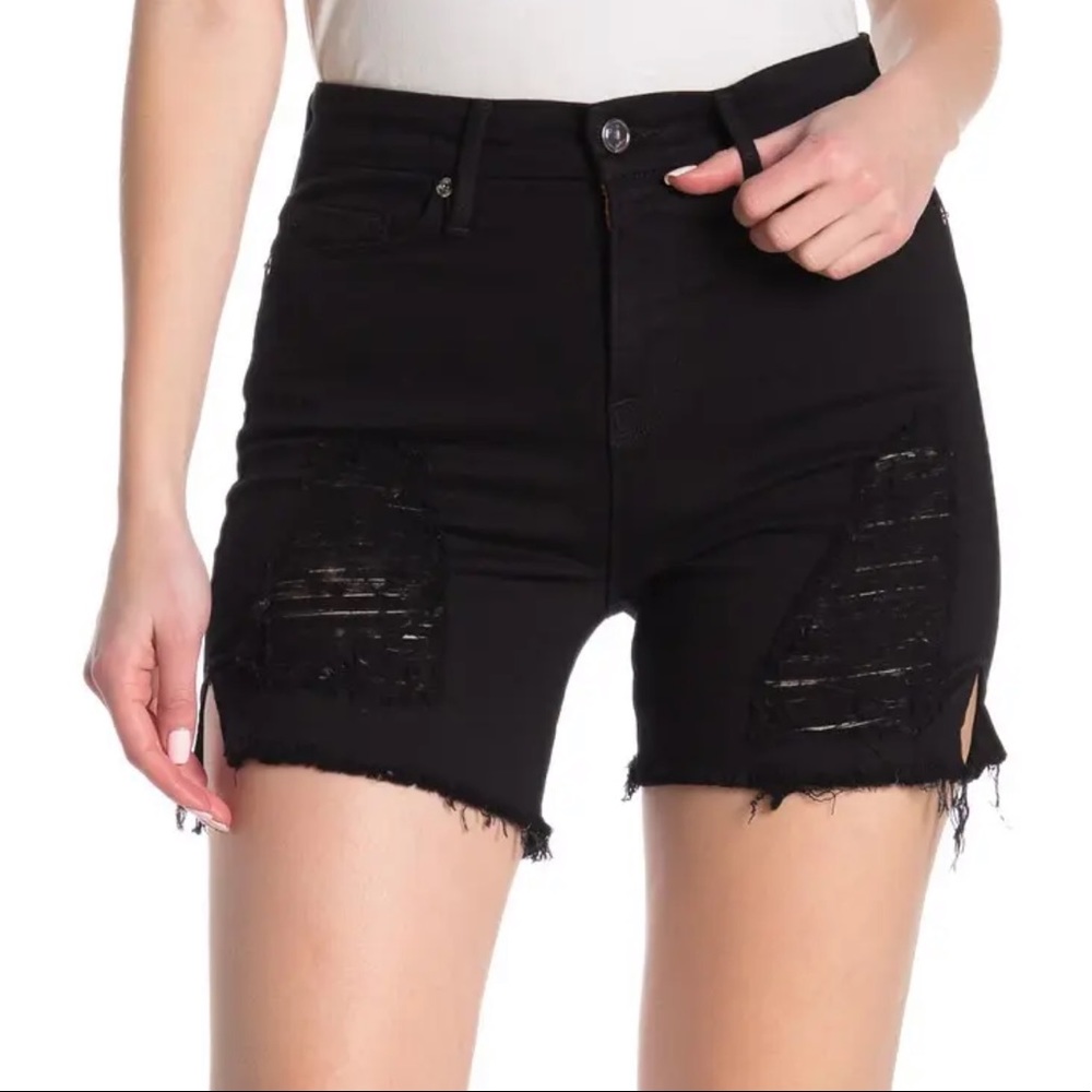 Good American The Cut-Offs | Color: BLACK005